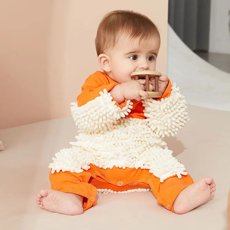 Baby dweil romper kruippakje
