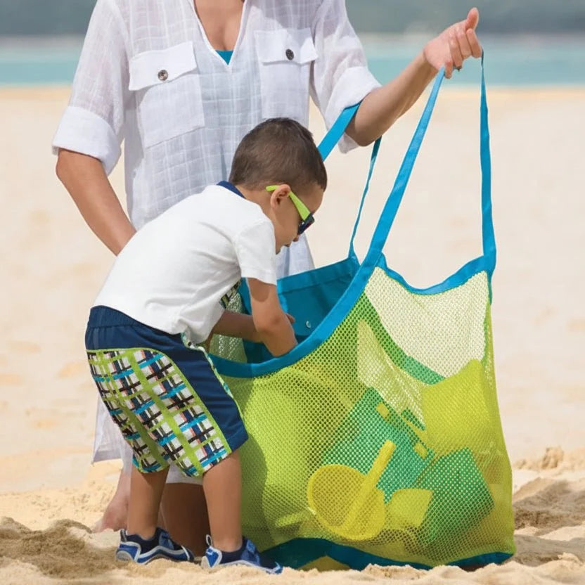 Draagbare Mesh Strandtas voor Kinderen