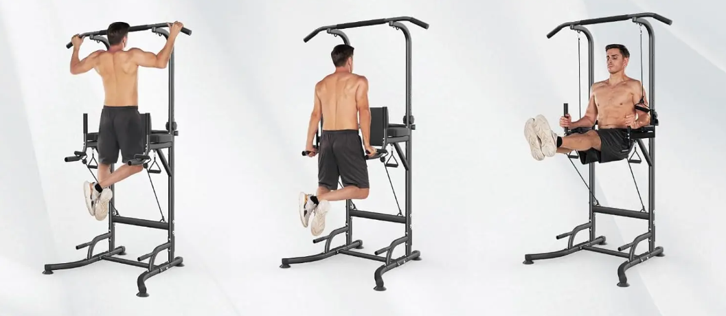 Multifunctionele Power Tower Dip Station