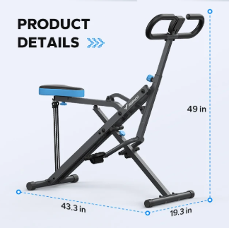 2-in-1 Opvouwbare Squat- en Roeimachine