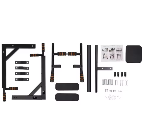 Multifunctioneel Wandmontage Pull-Up Bar Dip Station
