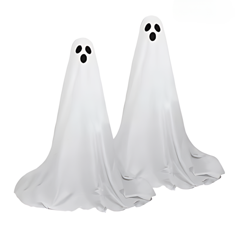 Lichtgevende spookdecoratie set