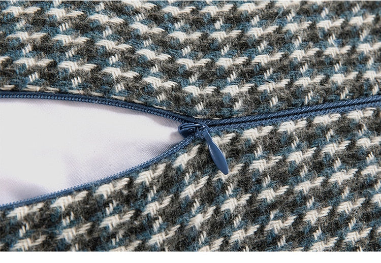 Klassieke Houndstooth Kussenhoes