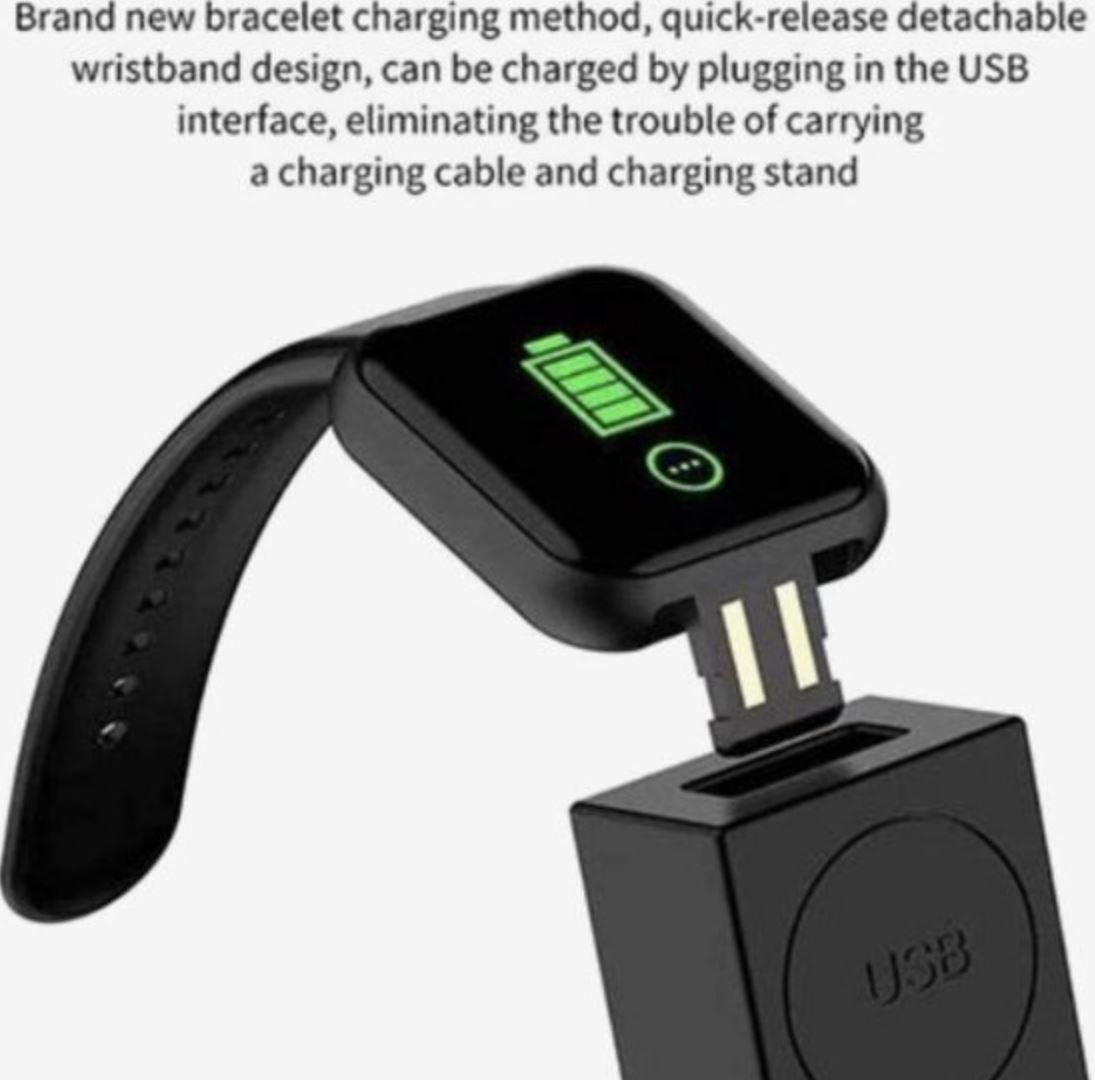 Smartwatch met Bluetooth - Hartslagmeter - Activity tracker