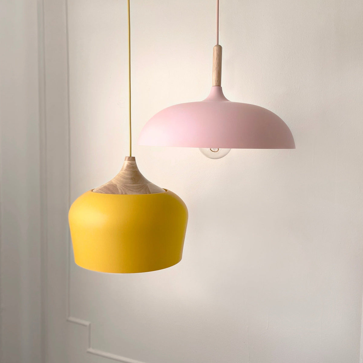 Pastel retro design hanglamp