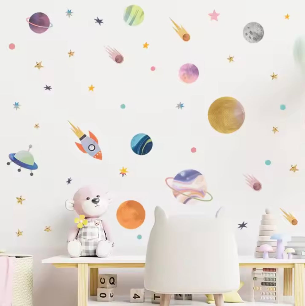 Space Kinderkamer Behang