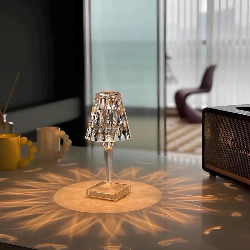Draadloze Kristallook Sfeerlamp