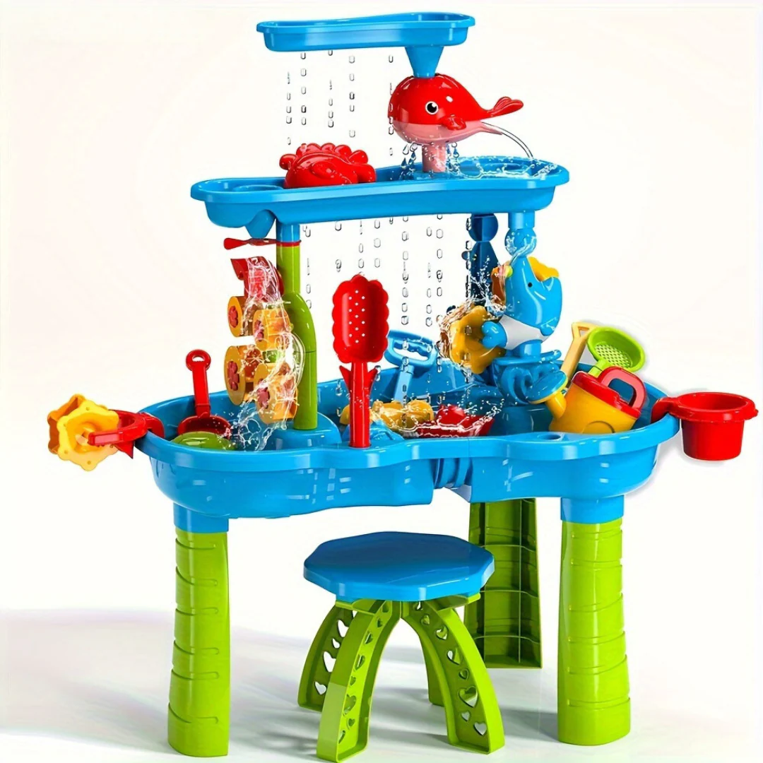 3-laags Zand- en Waterspeeltafel