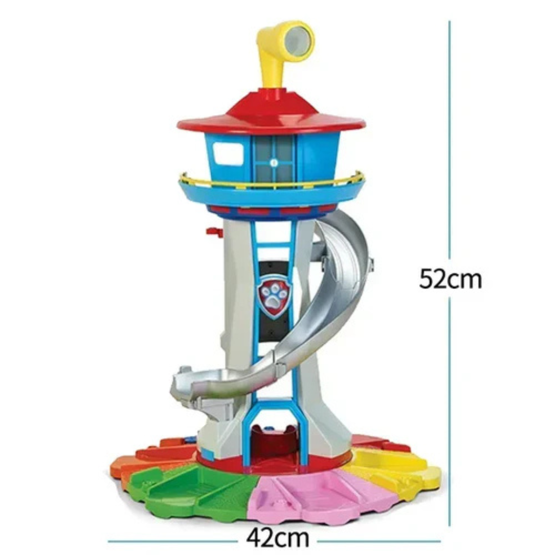 Interactieve Speeltoren met Glijbaan en Auto's