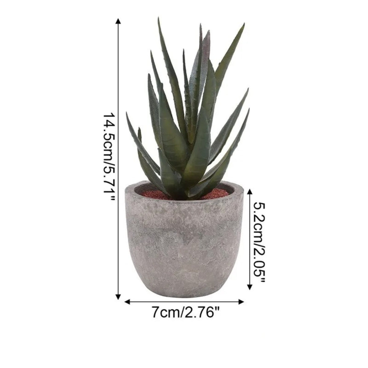 Kunstmatige Bonsai Vetplant