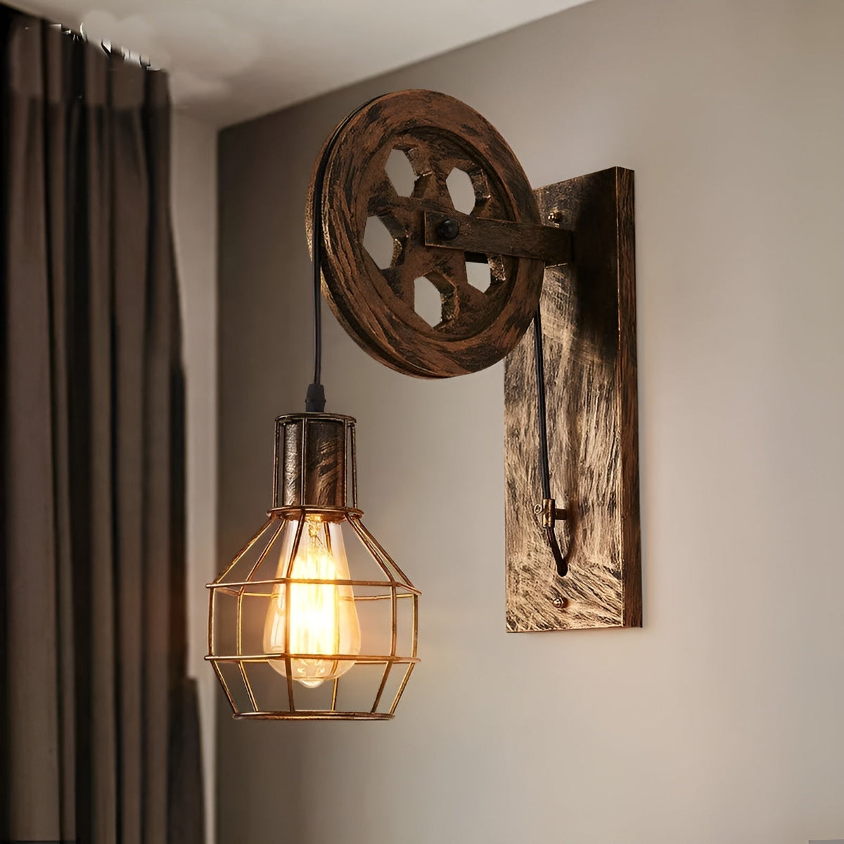 Industriële LED Wandlamp