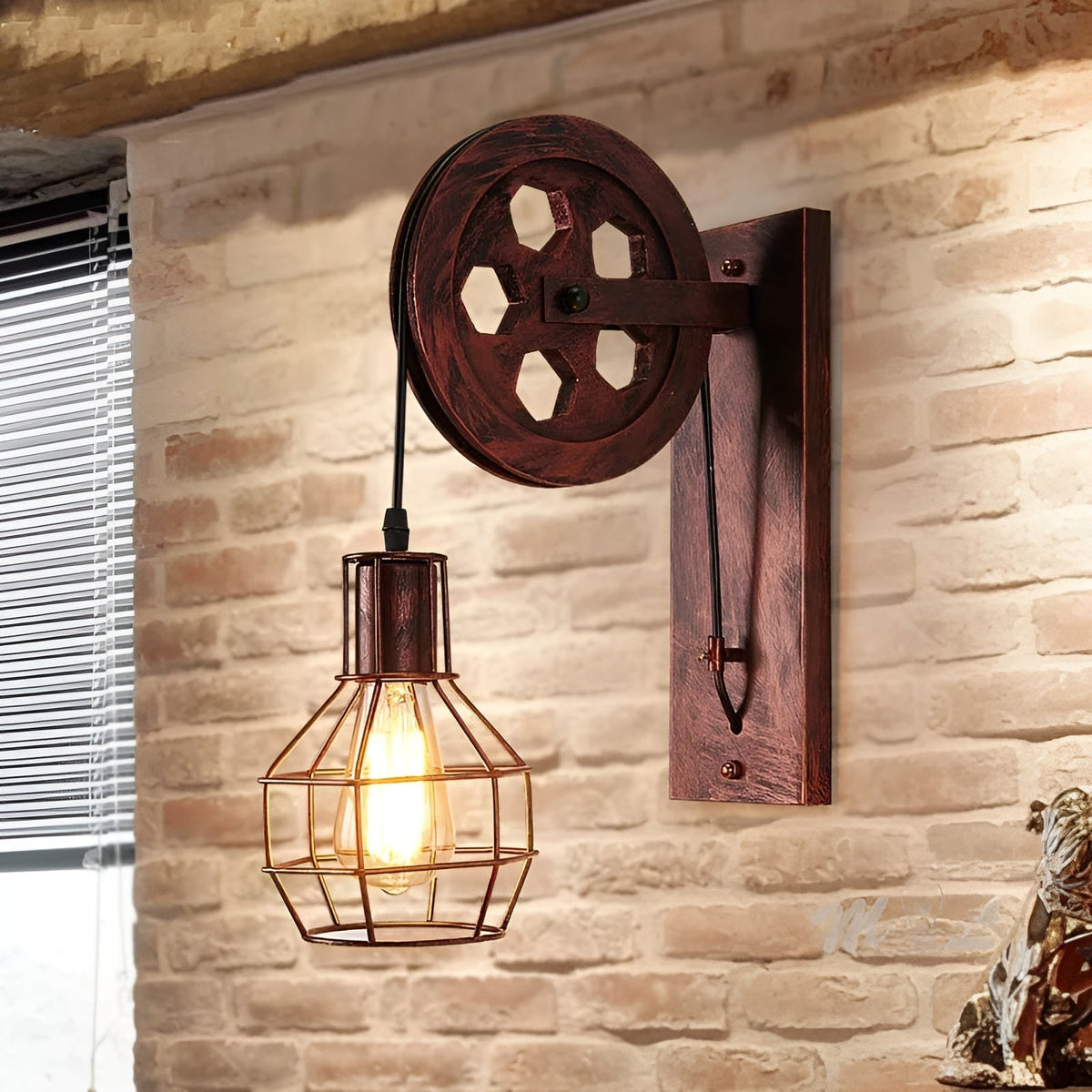 Industriële LED Wandlamp