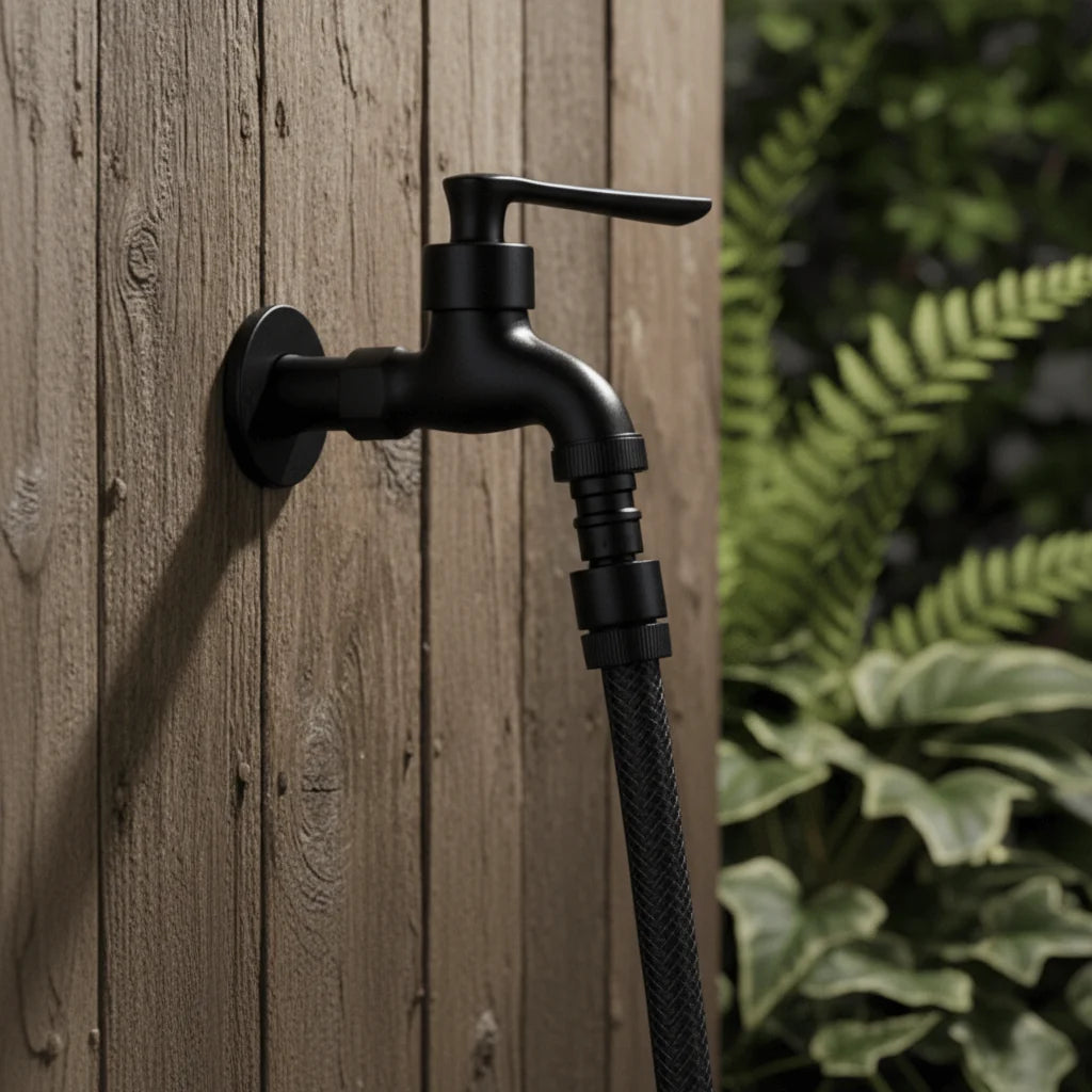MatteFlow wandgemonteerde waterkraan