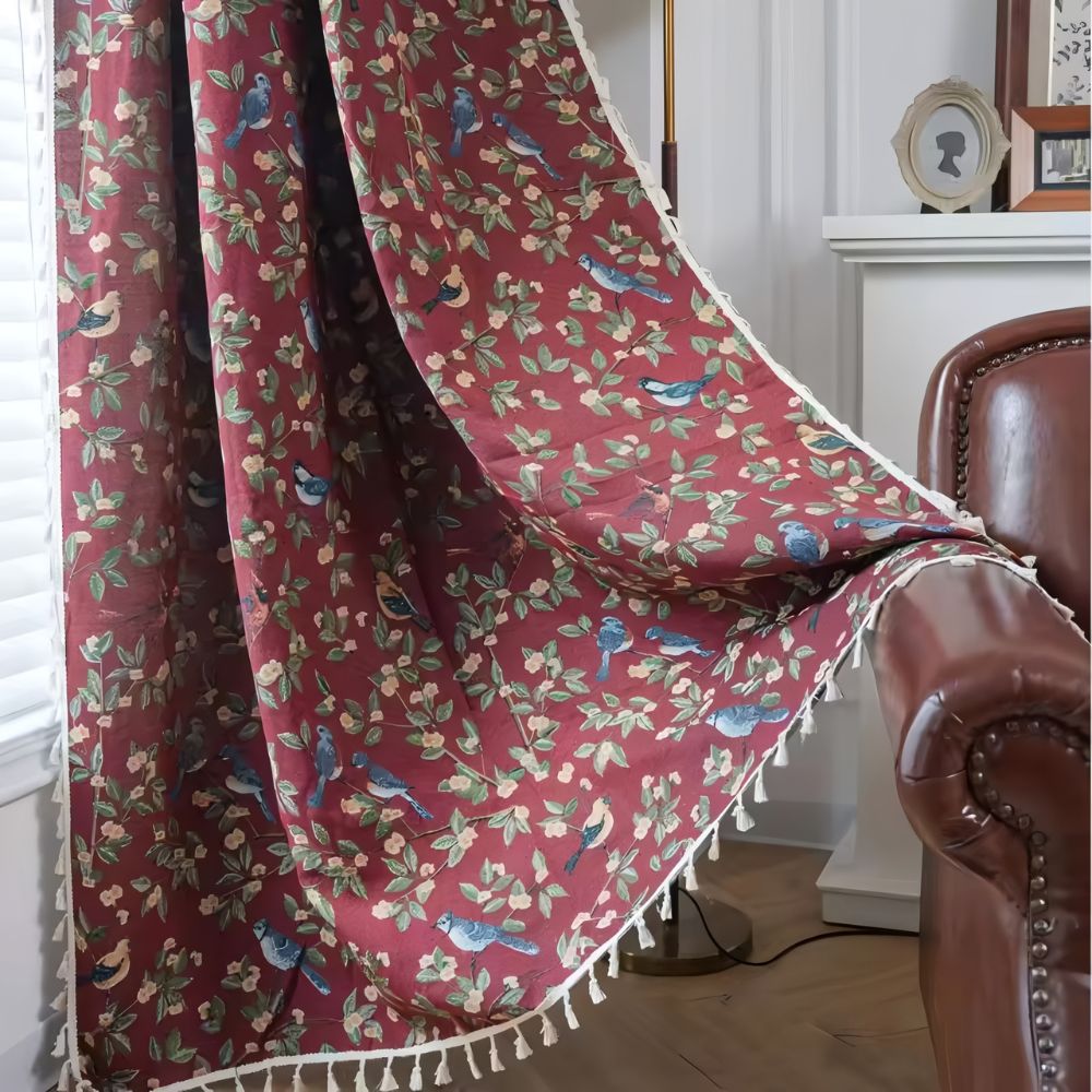 Wisteria Weave Jacquard Semi-Schaduwrijk Gordijn