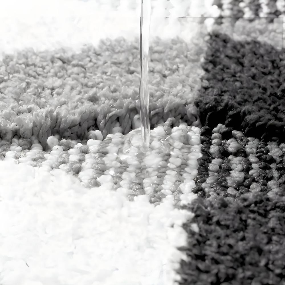 Zeno geometrisch microvezel vloerkleed