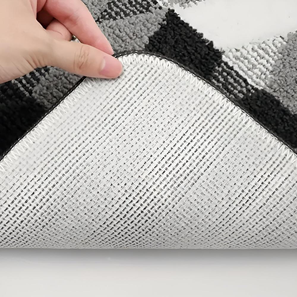 Zeno geometrisch microvezel vloerkleed