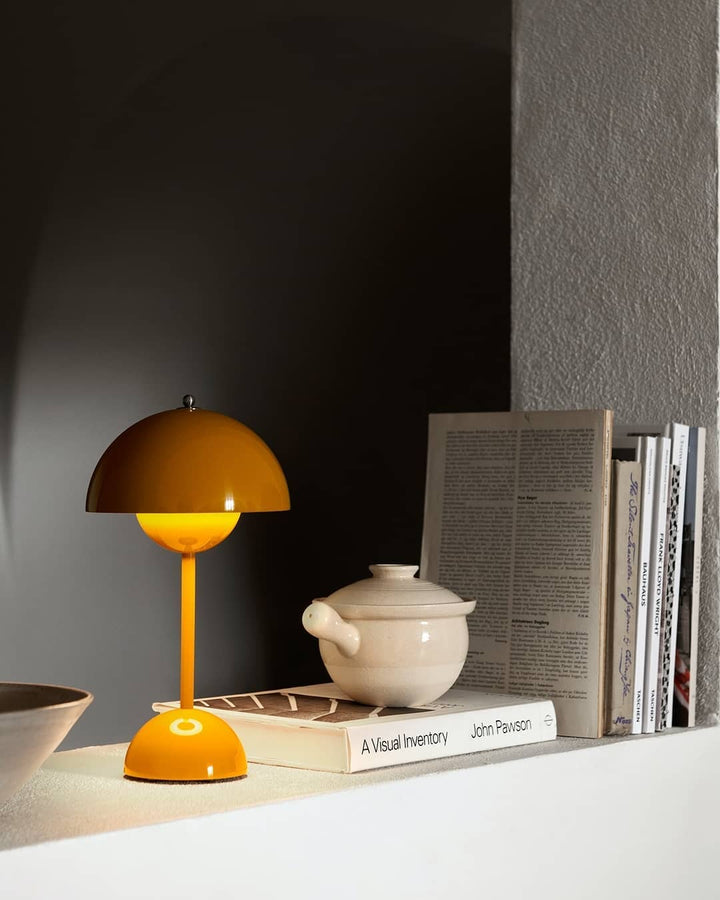 Retro Tafellamp met LED Licht