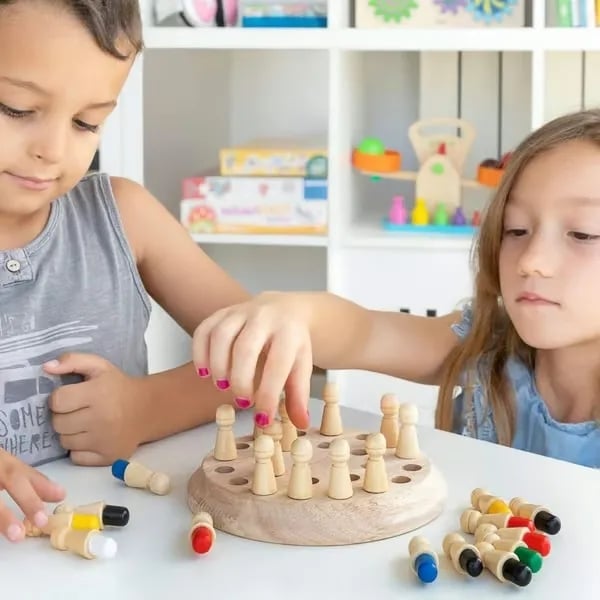 Montessori Memory Master houten geheugenspel