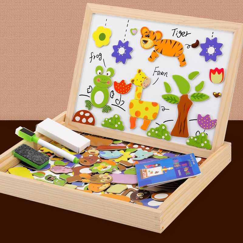 Montessori 2-in-1 Houten Tekenbord