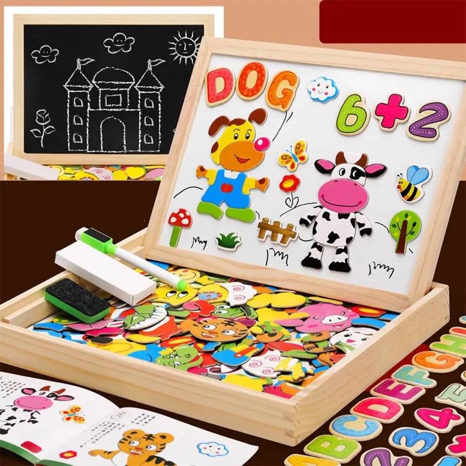 Montessori 2-in-1 Houten Tekenbord