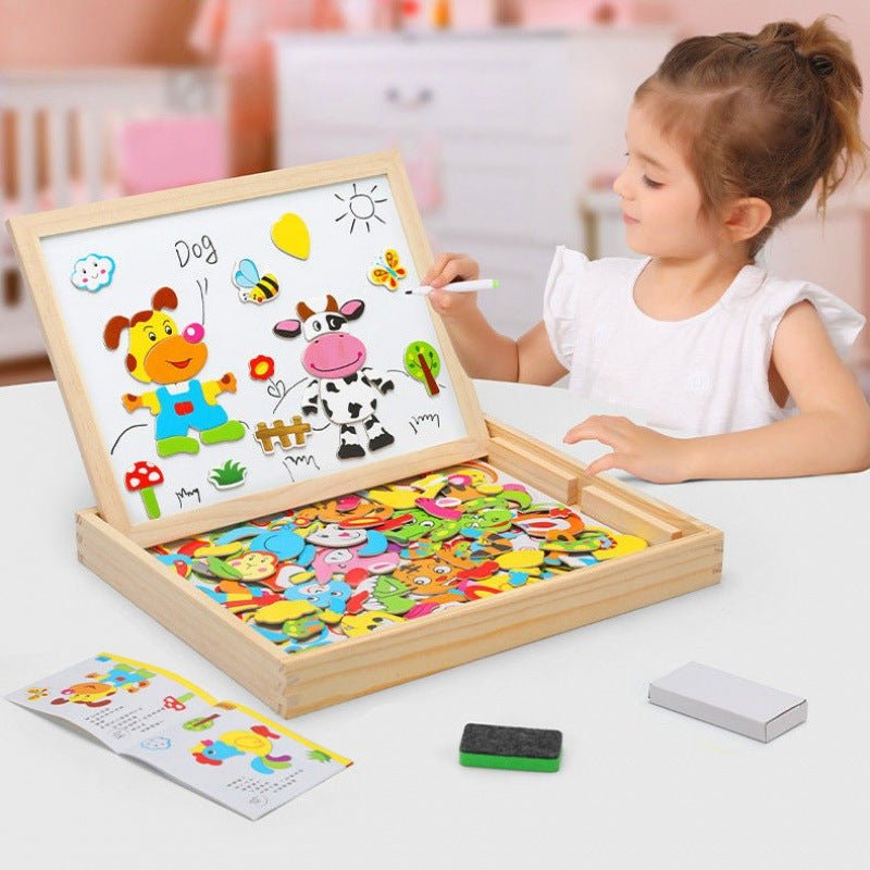 Montessori 2-in-1 Houten Tekenbord
