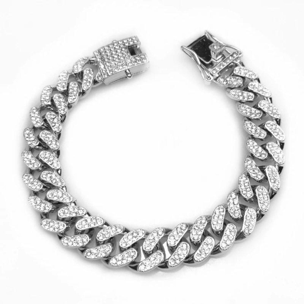 Luxe Cubaanse Schakelketting Halsband