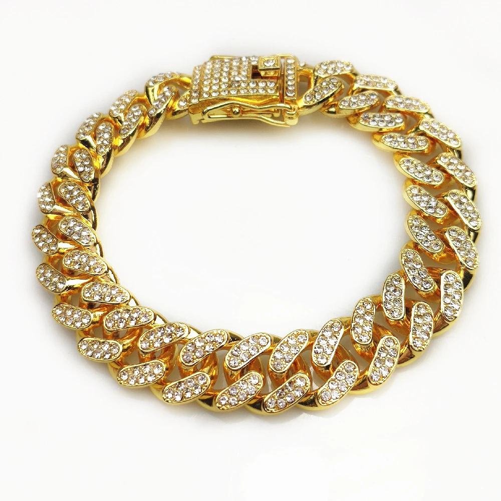 Luxe Cubaanse Schakelketting Halsband