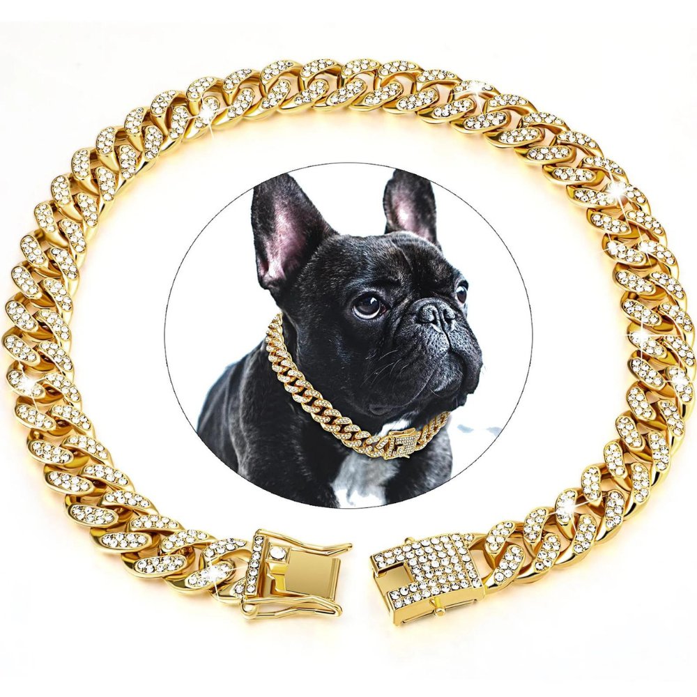 Luxe Cubaanse Schakelketting Halsband