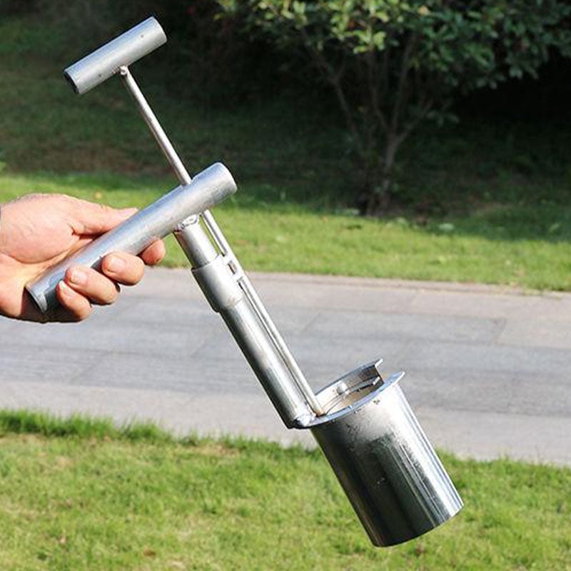 Roestvrijstalen Bollenplanter met Ergonomische T-Handgreep