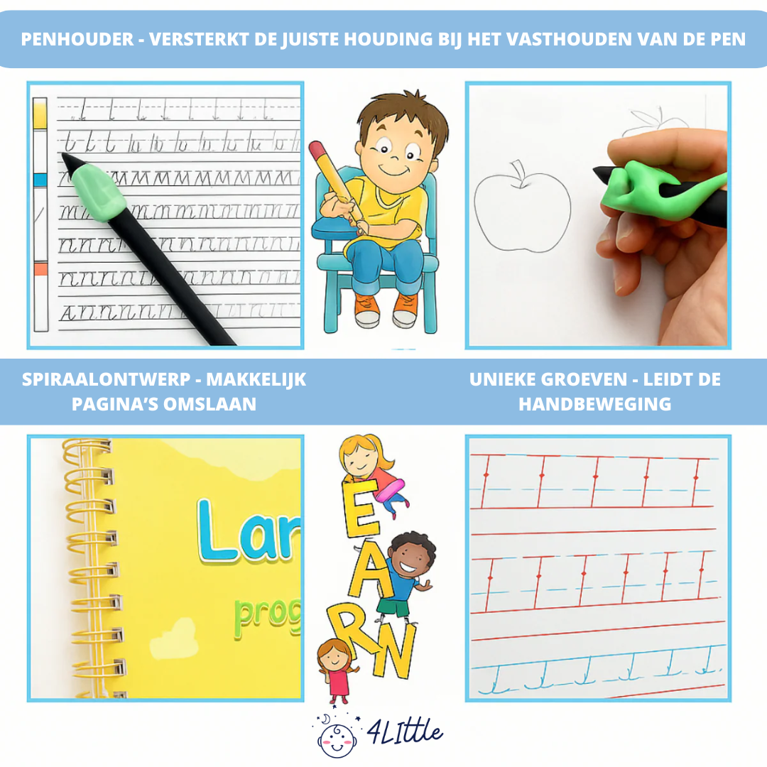 Herbruikbare Schrijfboekjes Set