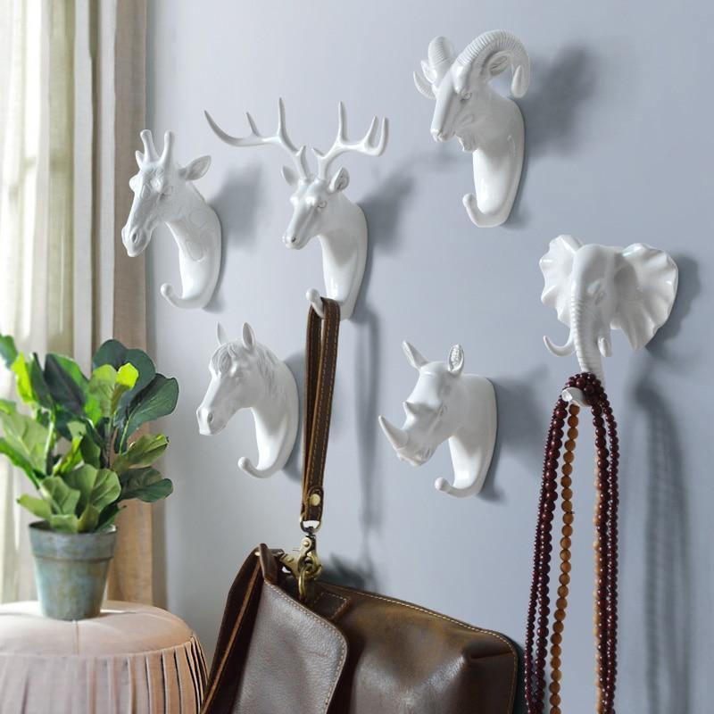Dierenhaken Decoratieve Wandhaken