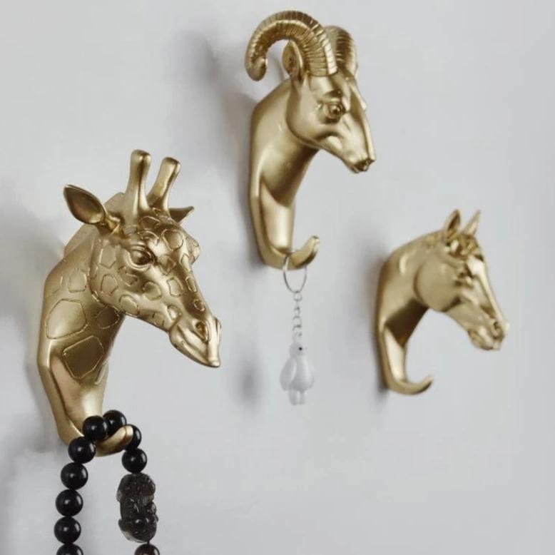 Dierenhaken Decoratieve Wandhaken