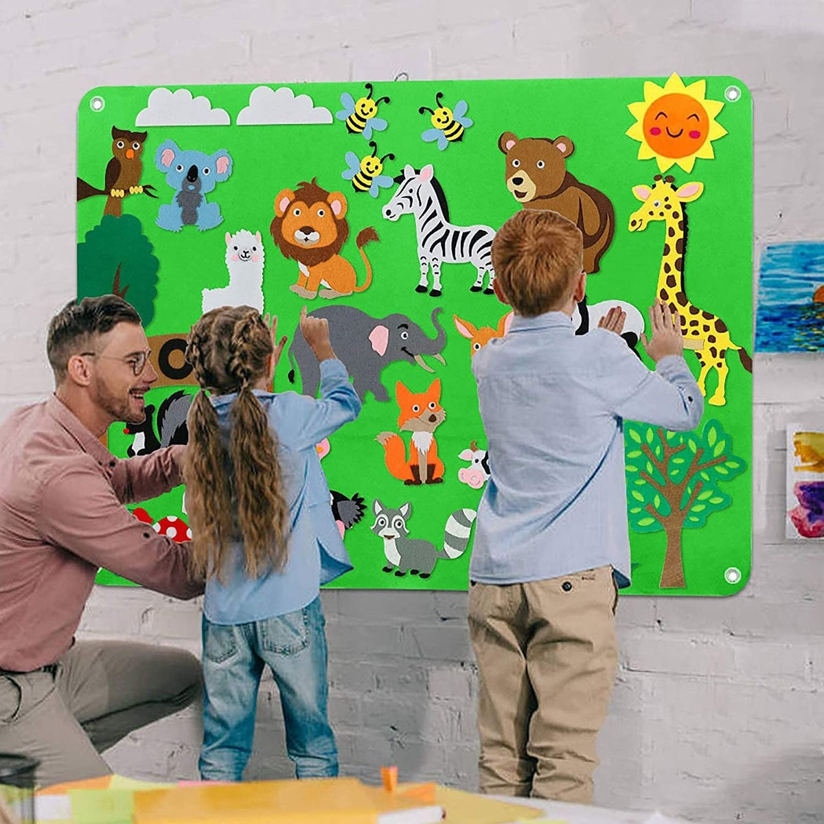 Animal Adventure Vilten Speelbord