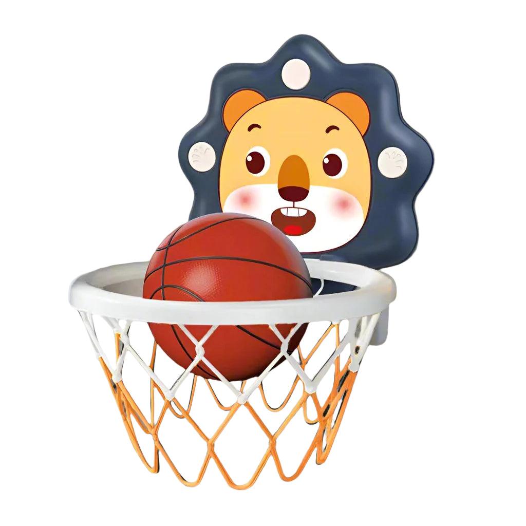 Mini basketbalspel voor actieve kinderen