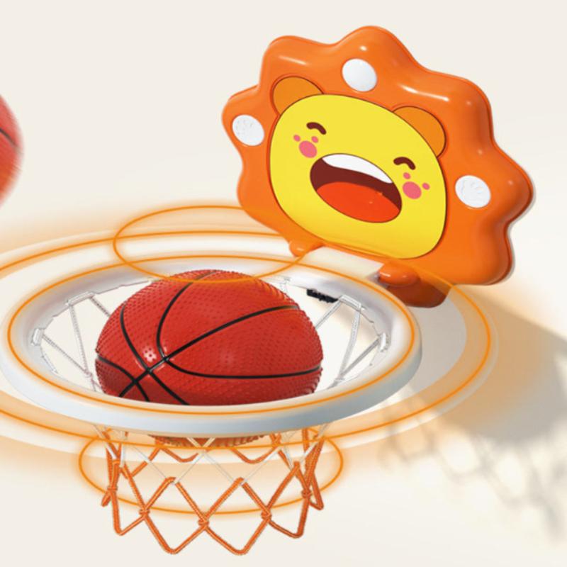 Mini basketbalspel voor actieve kinderen