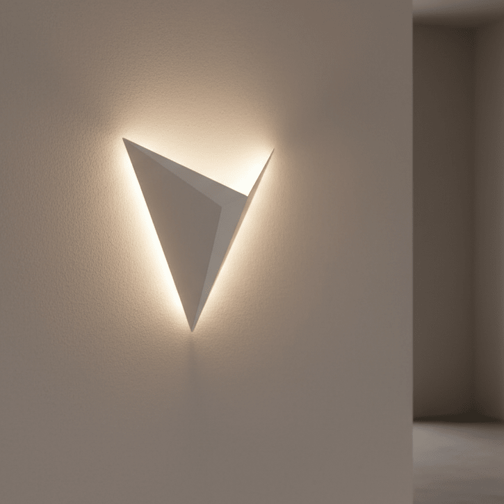 LED Wandlamp Driehoekig Design