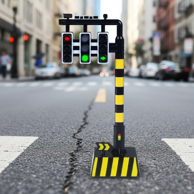 Educatieve Verkeerslicht En Voertuig Speelset