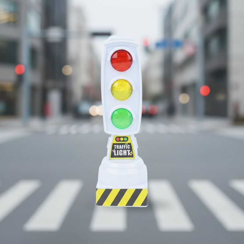 Educatieve Verkeerslicht En Voertuig Speelset