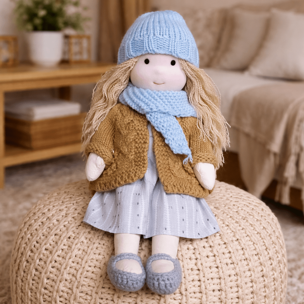 Handgemaakte Waldorf Pop Van Katoen