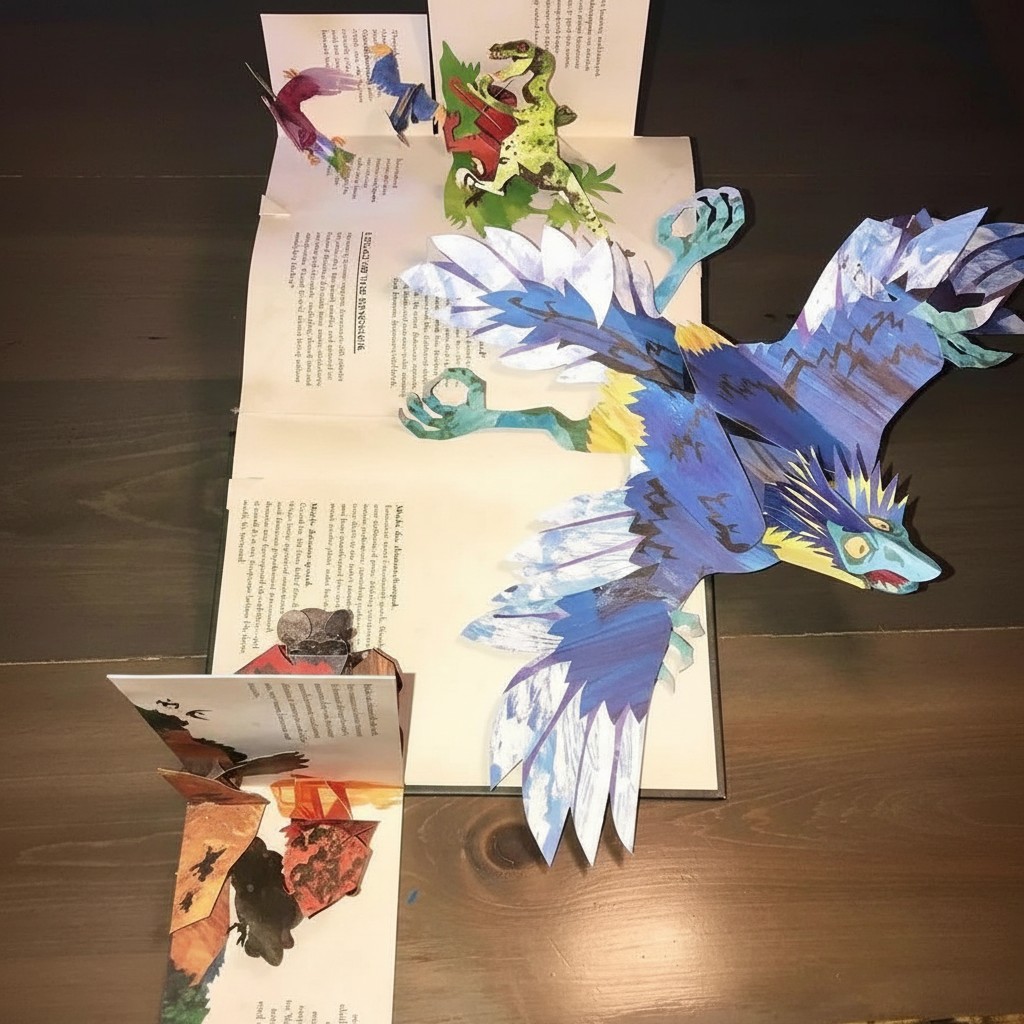 3D Pop-Up Boek Dinosaurussen