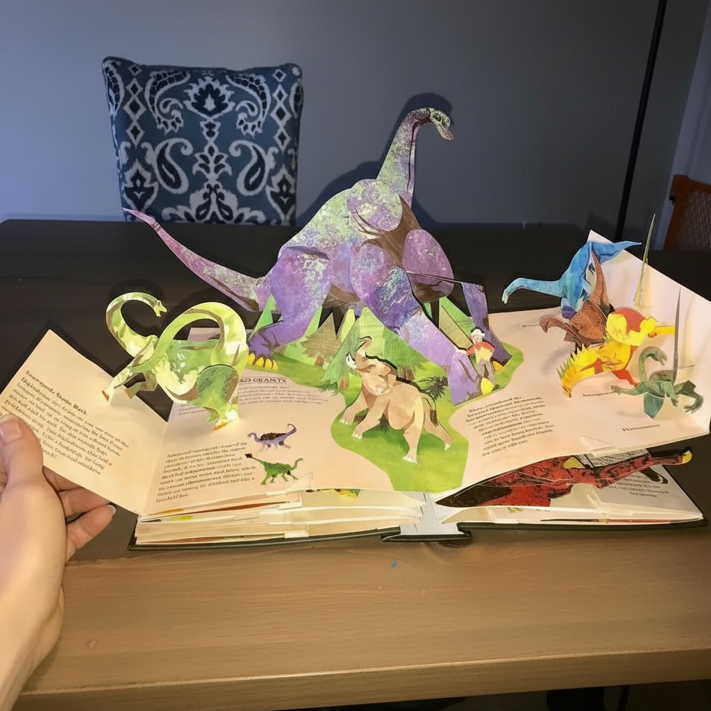 3D Pop-Up Boek Dinosaurussen