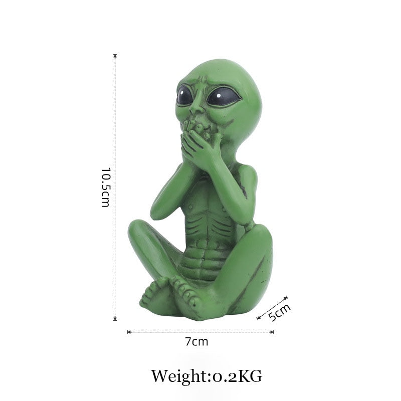 Alien Tuinbeeld van Hars