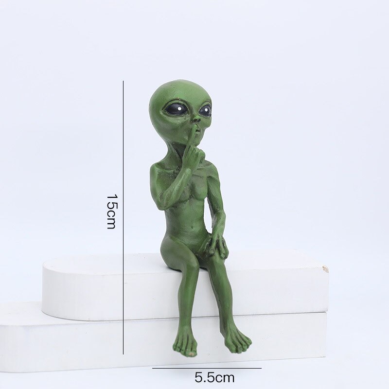 Alien Tuinbeeld van Hars