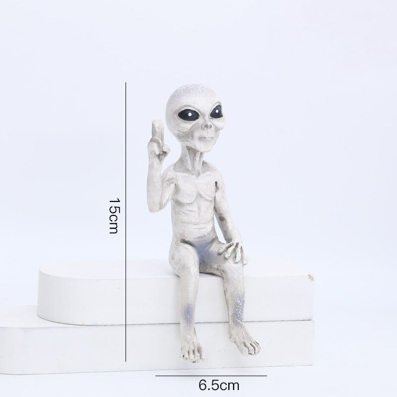 Alien Tuinbeeld van Hars