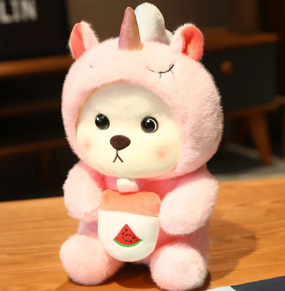 Knuffelbeer zachte pluche knuffelvriend