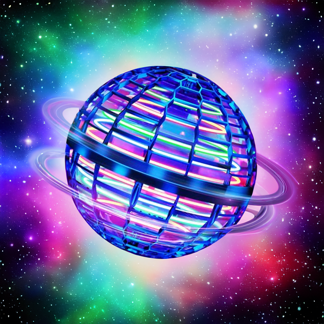 Vliegende Orb Bal Met Zweeftechnologie