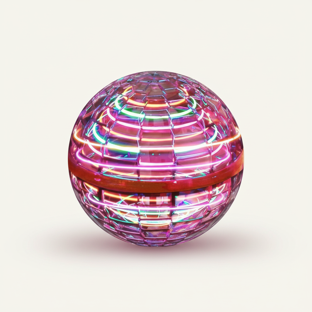 Vliegende Orb Bal Met Zweeftechnologie