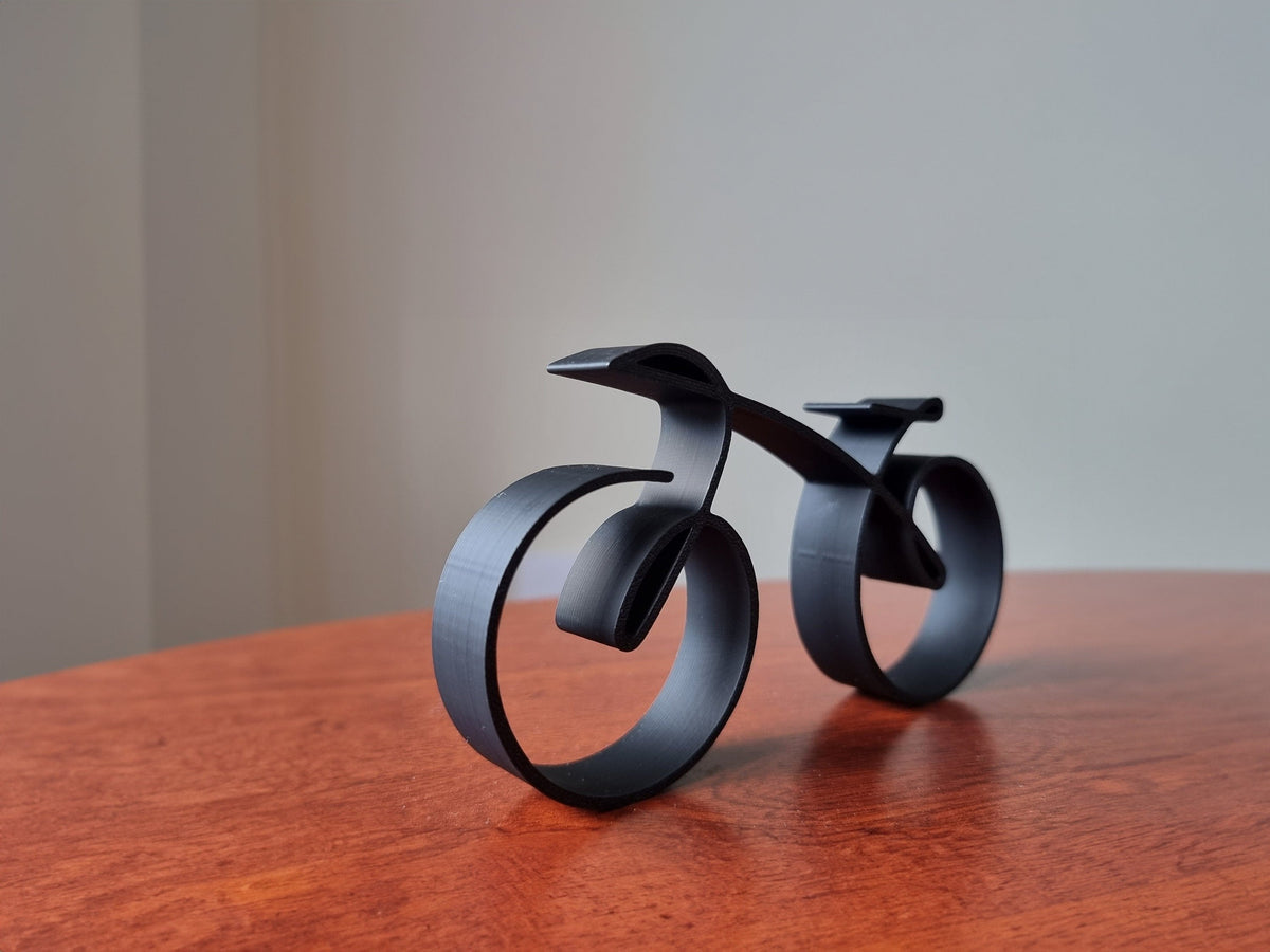 Minimalistische Fiets Sculptuur Draadframe