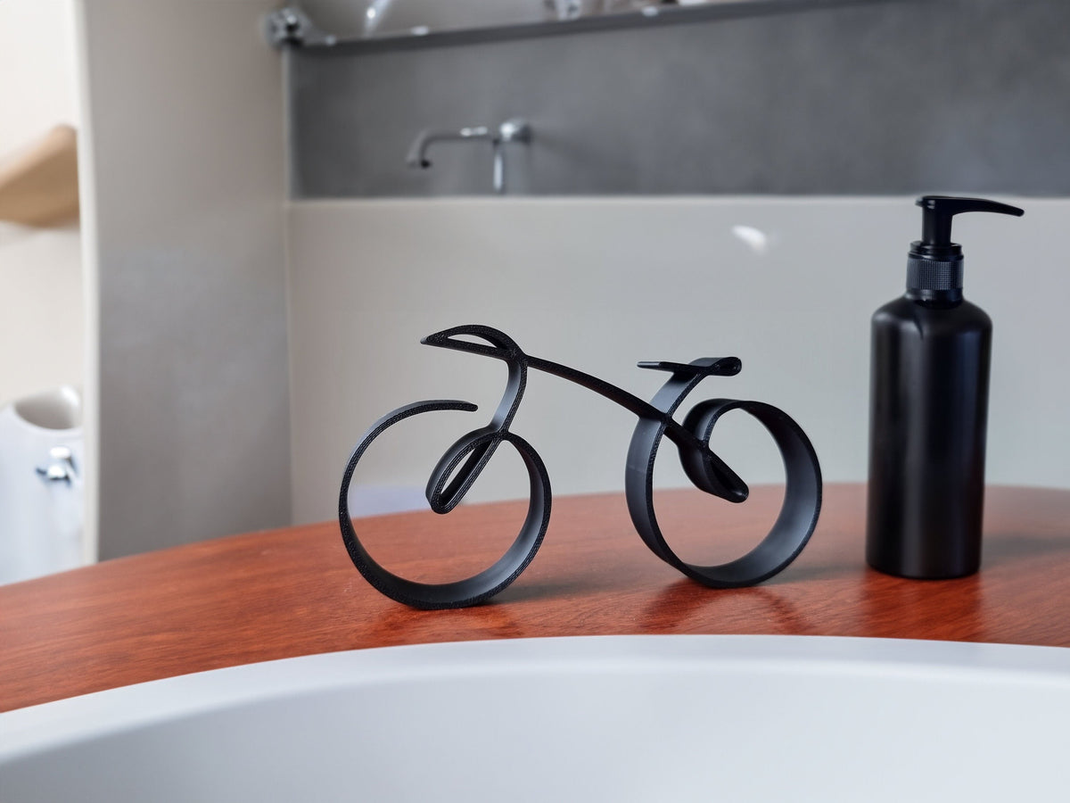 Minimalistische Fiets Sculptuur Draadframe