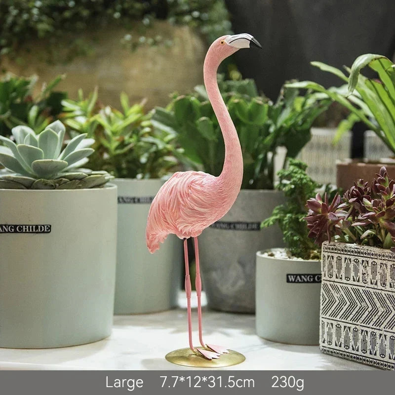 Moderne Hars Flamingo Decoratie Figuur